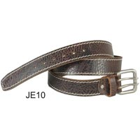 Manufacturers Exporters and Wholesale Suppliers of Mens Leather Belt (JE 10) Kanpur Uttar Pradesh